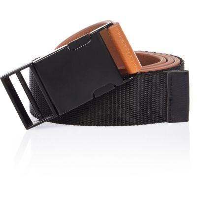 Brown buckle belt